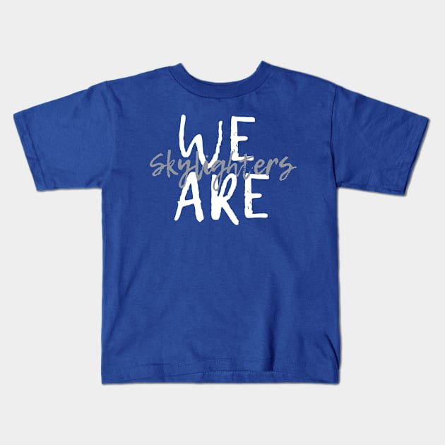 We are... (gray, two sided) Kids T-Shirt by Supernatural Superhumans